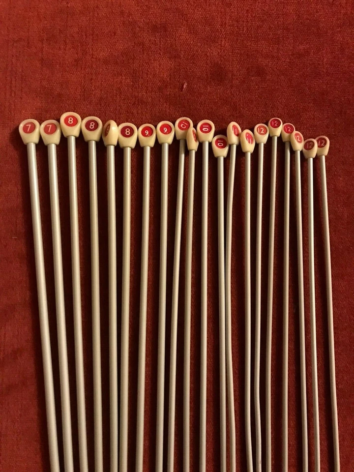 Milward Vintage Knitting Needles (pairs) Old UK Sizes - Image 1 of 1