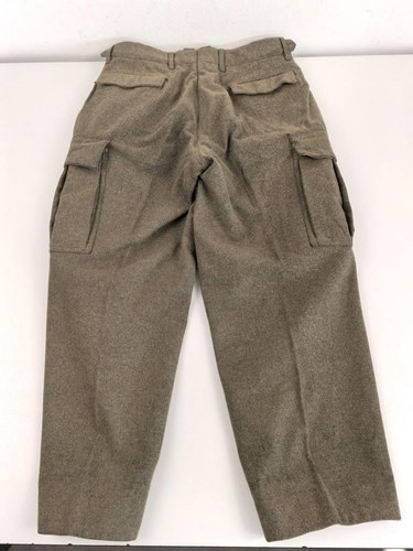 Bundeswehr, Feldhose alter Art ( sogenannte Filzlaus) Datiert 1972 , guter Gesa - Picture 10 of 12