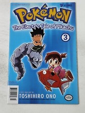 Pokemon The Electric Tale of Pikachu 3 Toshihiro Ono Viz Comics Nintendo 1999