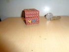 artisan dollhouse miniature Southwest trunk/coffee table — photo 3