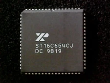 ST16C654CJ - Exar 2.97V TO 5.5V QUAD UART WITH 64-BYTE FIFO (PLCC-68) GENUINE