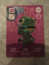 Original Nintendo Amiibo Karte Animal Crossing Serie 2 - Nr. 115 - NEU