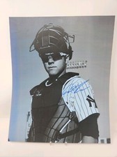 NY Yankees Austin Romine Signed 11.5