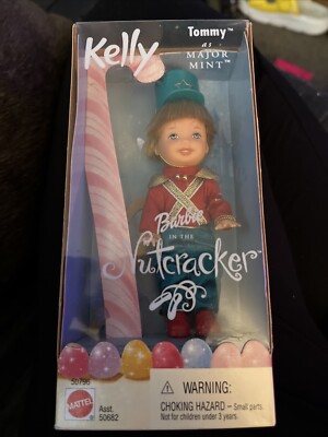 Kelly Babrbie Tommy As Major Mint Nutcracker