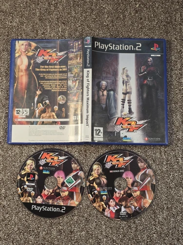 The King of Fighters: Maximum Impact - W/Bonus Disc - Playstation PS2 - Boxed