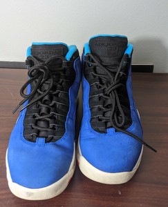 jordan 10 blue orange black