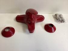 Wannenarmatur Hansa Disc Rot, Einhebelmischer, Wannenbatterie, 01782104