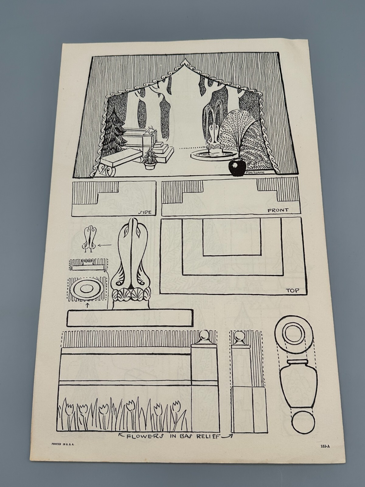 1920's Ivory Soap Carving Lesson Plans Templates for Teachers Antique!