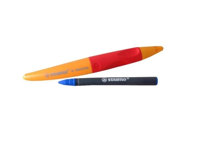 STABILO Tintenroller s move easy, für linkshänder, Orange Rot 6891/1-4103