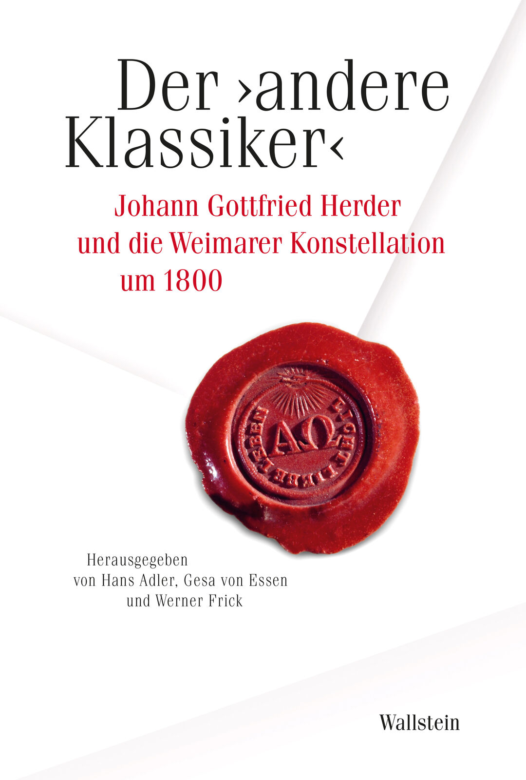 Thumbnail - Hans Adler; Werner Frick; Gesa Von Essen / Der ›andere Klassiker‹