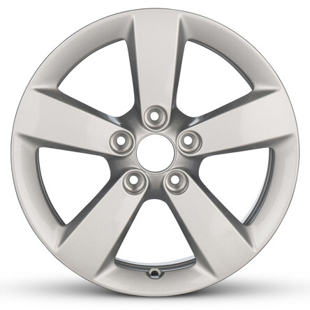 Genuine OEM Wheel For 2014-2016 16 Inch Dodge Dart Painted Silver Alloy Rim - Picture 1 of 9