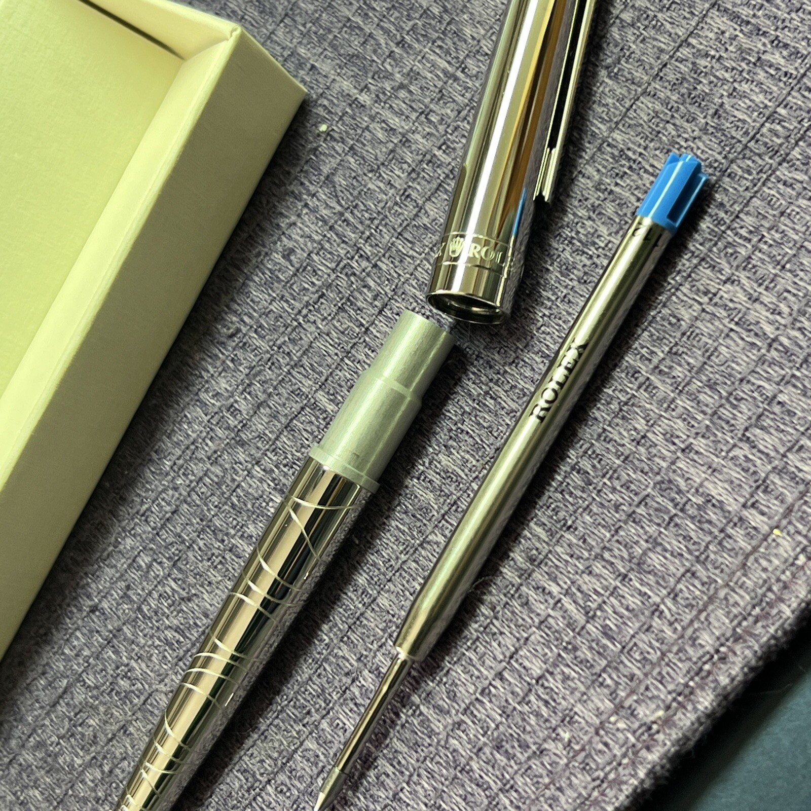 Authentic Rolex silver wave pen. 2014 Baselworld VIP gift. New In Box‼️