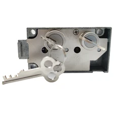 KD-73-21L UL Listed Dual Nose Left Safe Deposit Box Combination Lock With Keys