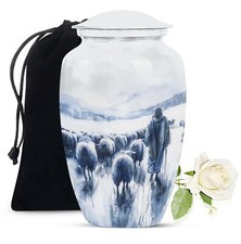 Shepherd Decorative Urn Funeral Urn Urn For Human Ashes Adult Male  Female