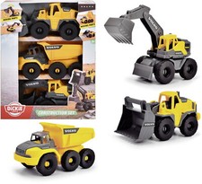Dickie Baustellenset Kran Go Real /Construction Volvo Construction Set 203722015