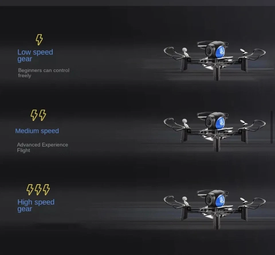 Mini YC 4k Camera DIY Assembled Four Axis Aircraft Combat Drone WIFI Aerial - Image 3 of 4