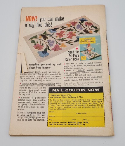 1959 October THE WORKBASKET Magazine ANNIVERSARY ISSUE Crochet Knit Tat Ideas - Picture 4 of 7