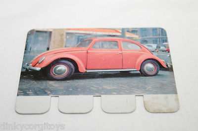 COOP PLAKETTE METALL KARTE 88 VW VOLKSWAGEN KÄFER KAFER 1200 DE LUXE......