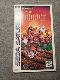 Horde (Sega Saturn, 1995) Disc & Manual Only T&W