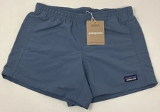 Patagonia Kids Baggies Shorts 4” Unlined Utility Blue Size 12 Large New