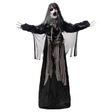 H&auml;ngegeist Elektrisch Halloween-Figur Mit Bewegungsmelder Realistisch