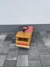 Retro Bobbycar Holzwagen Für Kinder  W.Germany