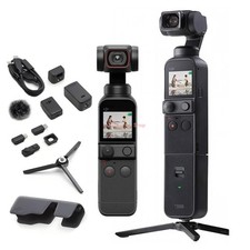DJI Osmo Pocket 2 Creator Combo 3 Axis Gimbal Stabilizer 4K Camera 64 MP Pixel