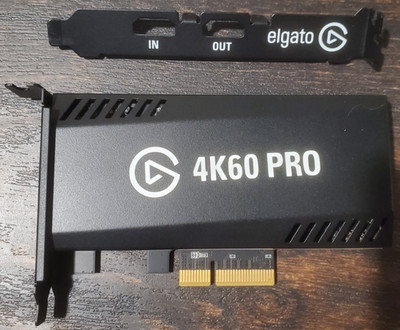 Elgato 4K60 PRO Mk 2 PCIe Video Capture Card HDMI In/Out Digital Format