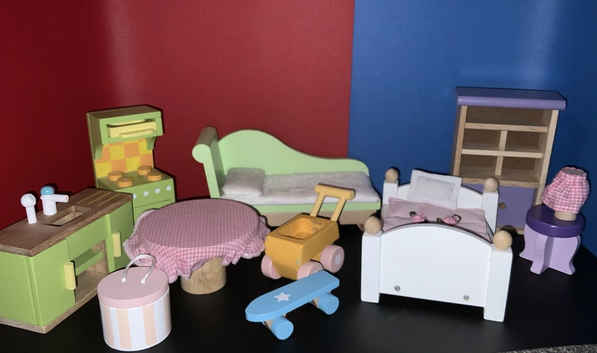 Le Toy Van Wooden Dollhouse Starter Furniture Set – NZ
