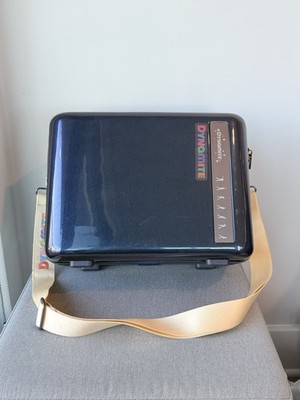 BTS SAMSONITE Collaboration Carry on Bag Dynamite Blue Travel Case Limited READ