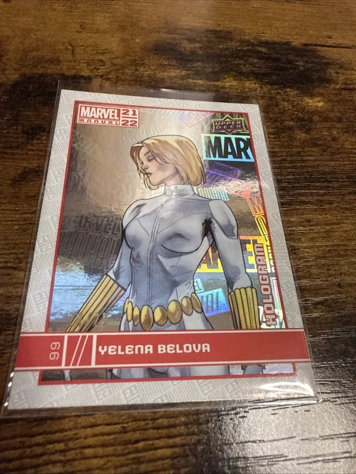 2021-22 Upper Deck Marvel Annual Silver Hologram/22 Yelena Belova #99 - Image 2 of 4