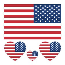 20 Sheets American Flag Temporary Tattoos World Cup USA Face Tattoo Stickers 202