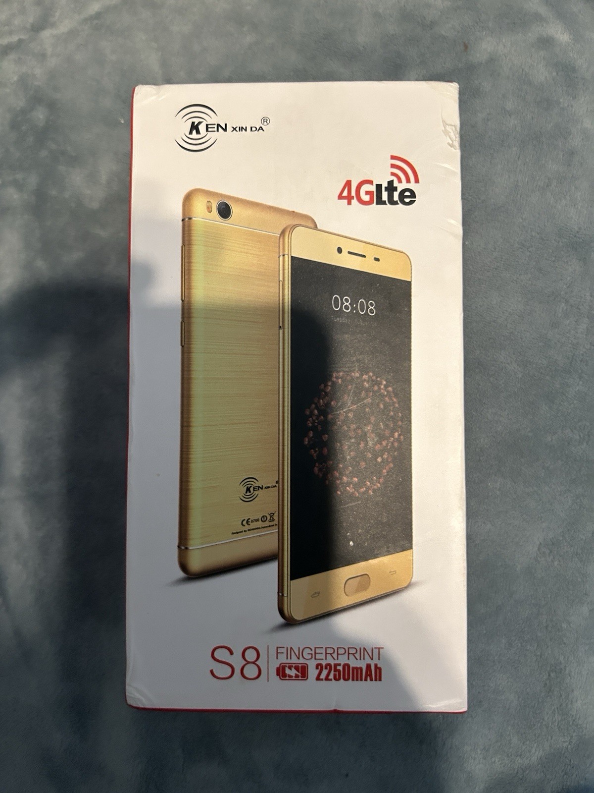 Ken Xin Da S8 4G LTE Dual SIM Smartphone Fingerprint Dual Ca