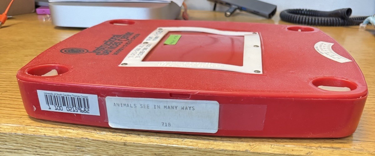 1 - 16mm  800'  EMPTY  METAL  FILM  REEL  TAYLOREEL  (  GREY )     A-     NICE