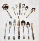 MCM International Sterling Silver Royal Danish 54 Pcs Svc/8 + Serving More