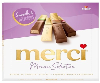 Merci Finest Selection Mousse au Chocolat Pralinen Schokolade 210g
