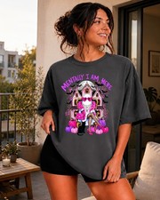 Mentally I Am Here Halloween Shirt Funny Prep...