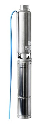 Tiefbrunnenpumpe Lowara 2GS05, 3000 l/h, 67 m Brunnenpumpe Sand 150 g/cbm