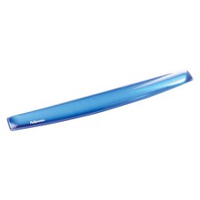 FELLOWES 91137 Wrist Rest,Blue,18.56in L 22W810