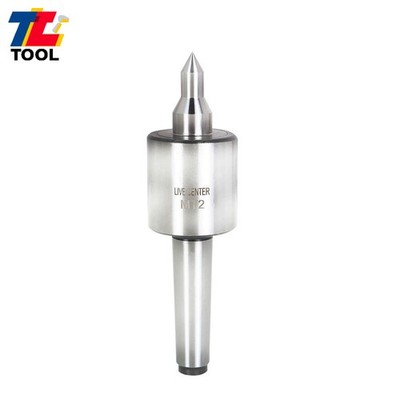MT2 Live Center For CNC Long Spindle Lathe Tool Morse Taper 0.000197''