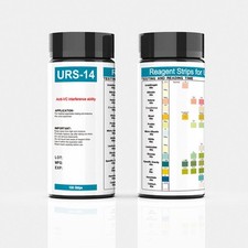New 100 Strips 14-in-1 Reagent Urinalysis Strips 14 Parameters Urine Test Strips