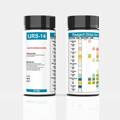 1 Box(100Strips) Urine Analysis Test Strips 14Parameters 14in1 Urine Test Strips
