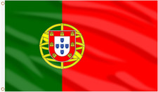 Portugal Flag 3X5 Ft, Portuguese Flag Large Portugal National Flags for outside