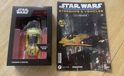 Star Wars Fanhome Deagostini Raumschiffe & Fahrzeuge #68 Die-Cast XJ-6 AIRSPEEDER
