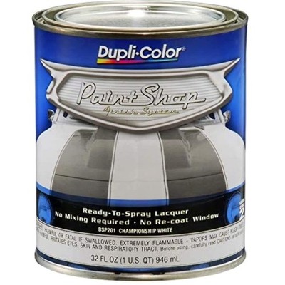High-Quality Automotive Lacquer Paint, Championship White