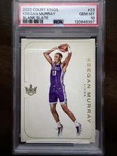 2022 Panini Court Kings Blank Slate Keegan Murray #23 PSA 10