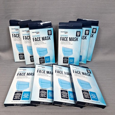 100 Pack 3 Ply Ear loop Face Mask Non Medical Surgical Dental Disposable Masks