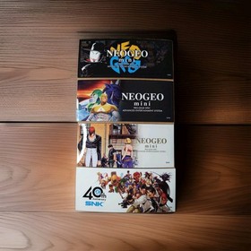 SNK NEOGEO MINI FULL SET OF 12 Console Character Stickers JAPANESE MARKET RARE
