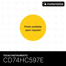 100 units:  Texas Instruments, CD74HC597E - High Speed CMOS 8-Bit Shift Reg