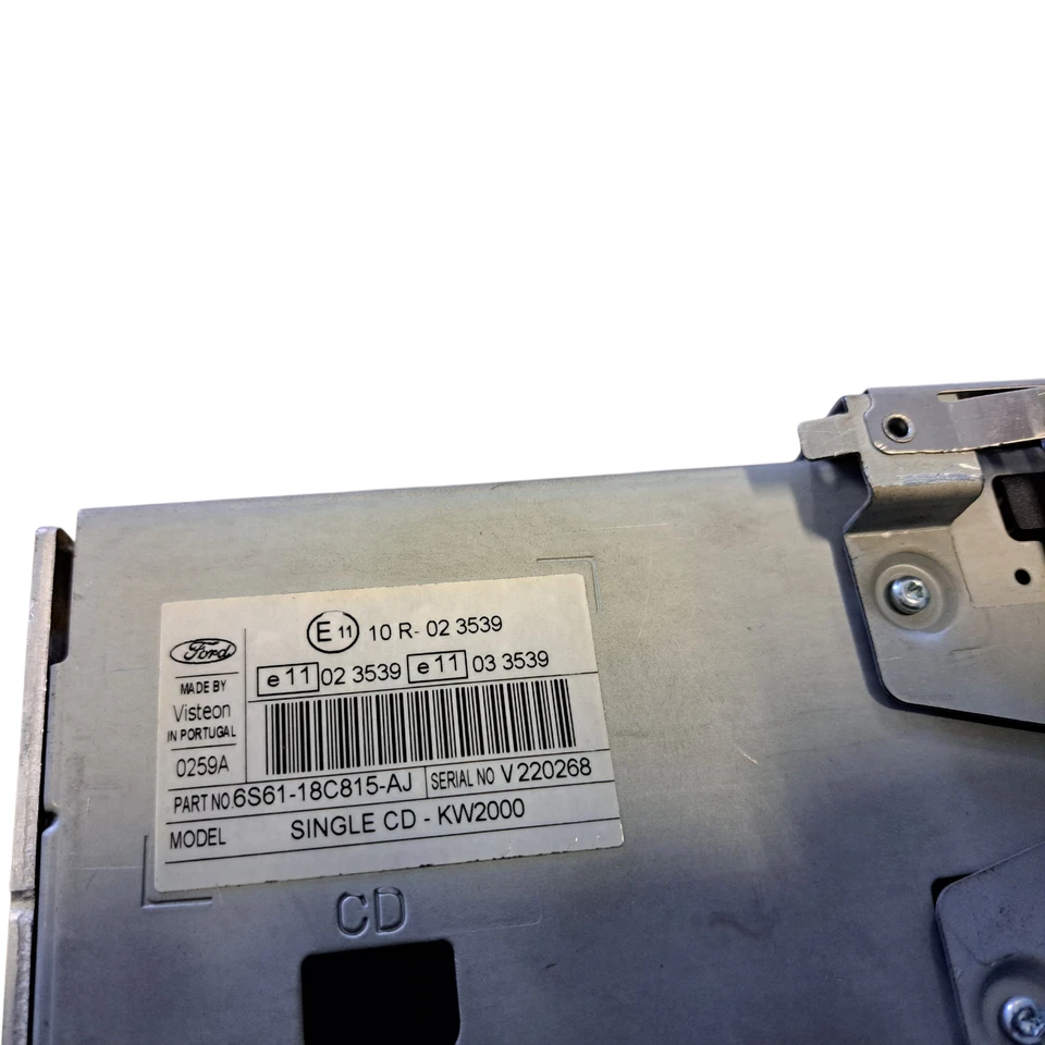 Ford Fusion Radio 6S61-18C815-AJ - Bild 2 von 2